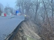 Risc major după alunecarea de teren