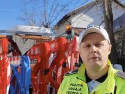 Locuri de parcare „rezervate” abuziv. Amenzi!