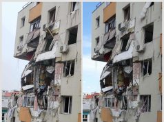 Blocul distrus de explozie e la fel și după 6 luni