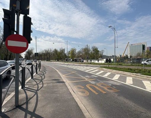 Autobuzele au liber, între Arcul de Triumf și Piața Presei
