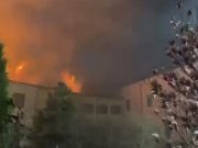 Incendiu puternic la o cunoscută mănăstire, în prima zi de Paște (video)